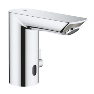 Bau Cosmopolitan E Infra-red electronic basin mixer 1/2″ with mixing device and temperature limiter