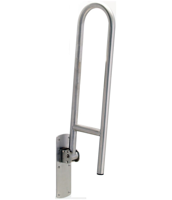 Swing-Up Grab Bar, Satin Finish