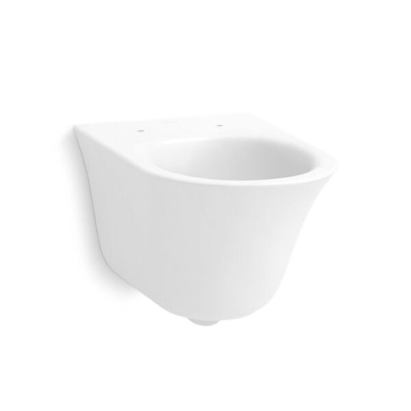 Vive wall hung toilet bundle in White