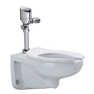 Wall Hung Zurn One Toilet System with Top Mount 1.1 GPF Battery Powered Sensor Flush Valve