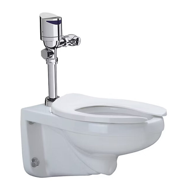 Wall Hung Zurn One Toilet System with Top Mount 1.1 GPF Battery Powered Sensor Flush Valve