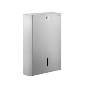 Wall-mounted paper towel dispenser, for 750 sheets