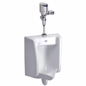 Urinal, Zurn One System with 0.125 GPF Top Mount, Battery Powered Sensor Flush Valve
