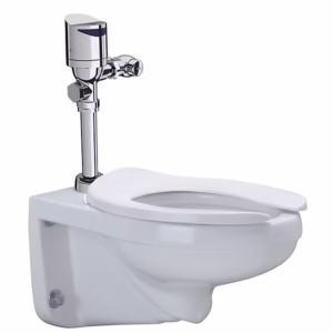 Wall Hung Zurn One Toilet System with Top Mount 1.1 GPF Battery Powered Sensor Flush Valve