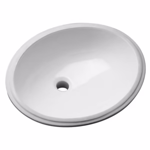 19"x16" Oval Undermount Lavatory
