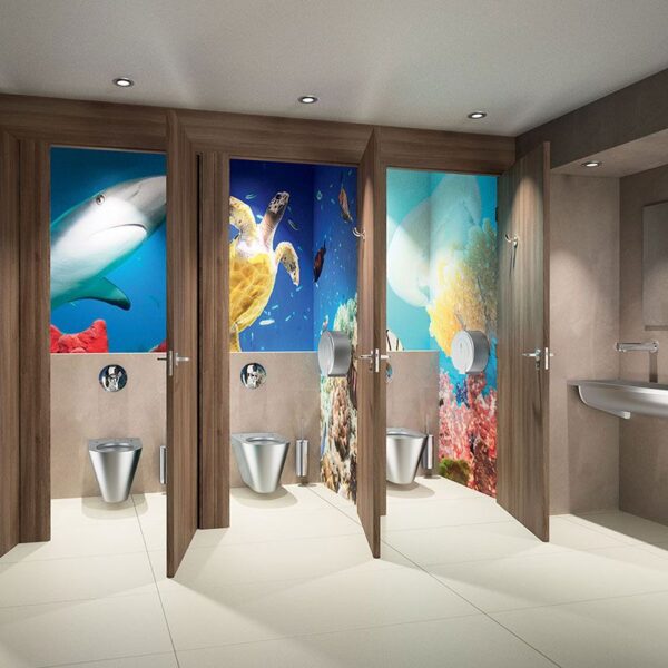 Jumbo toilet paper dispenser - 200m - Image 2