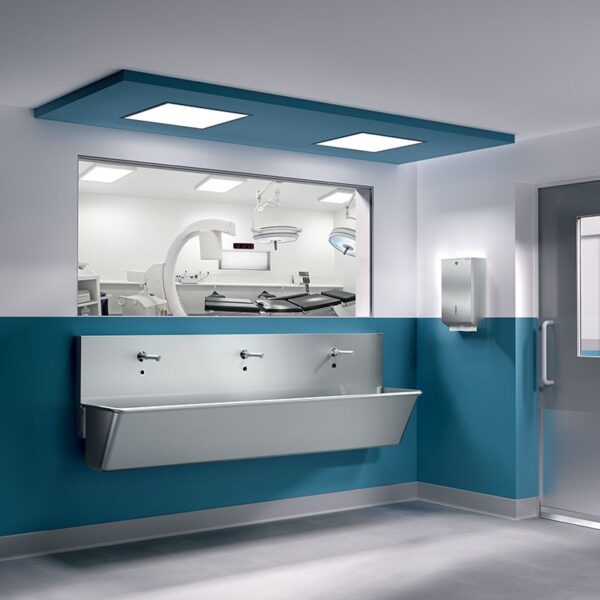 Wall-mounted paper towel dispenser, for 750 sheets - Image 3