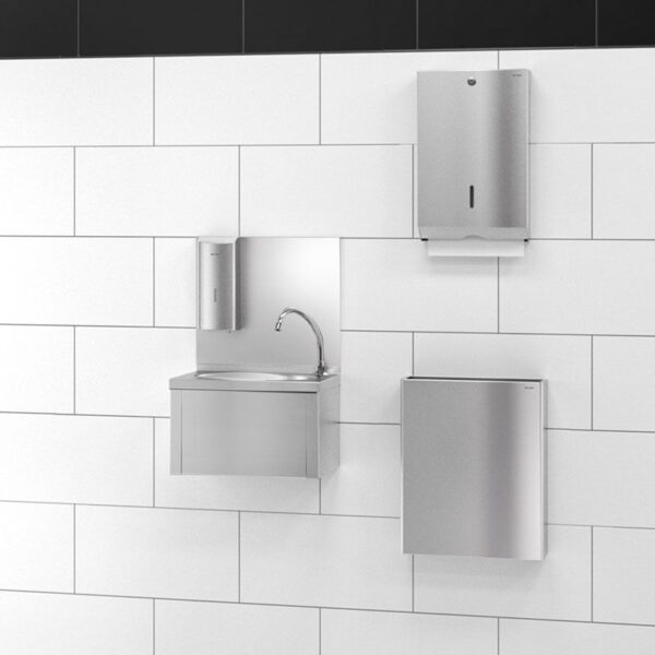 Wall-mounted paper towel dispenser, for 750 sheets - Image 2