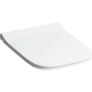 Geberit Smyle Square WC seat, slim design, sandwich shape